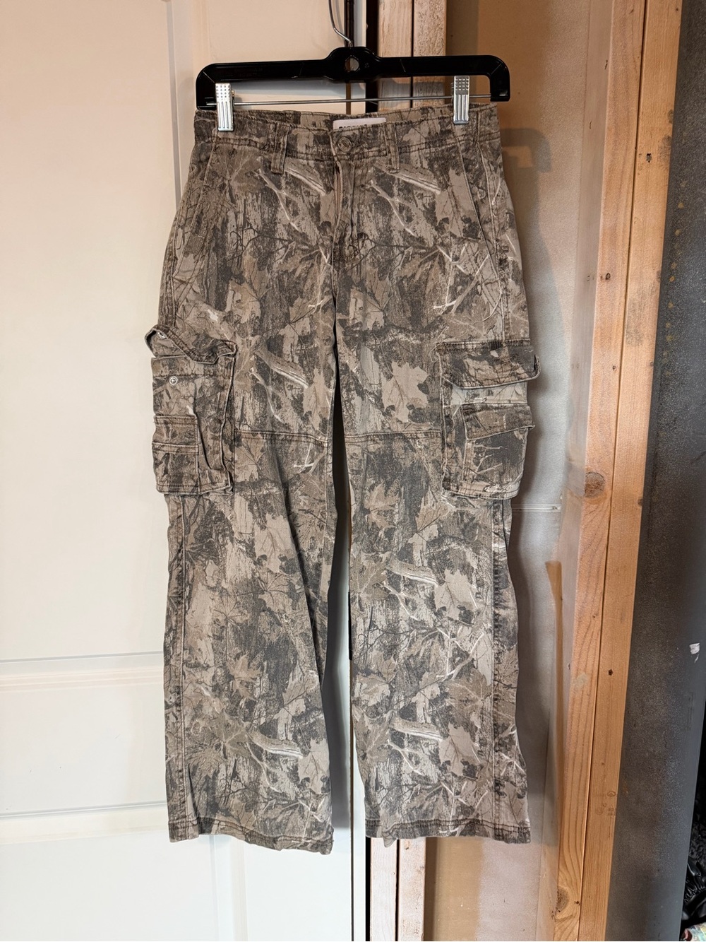 Women’s Disclosure Wide Leg Baggy Camo Cargo Pants Size 1/25